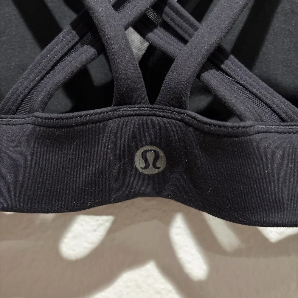 Lululemon Minimalist Bra Black SZ 8 - Picture 6 of 9